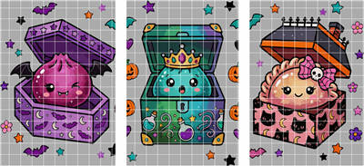 16oz Halloween-J  2400